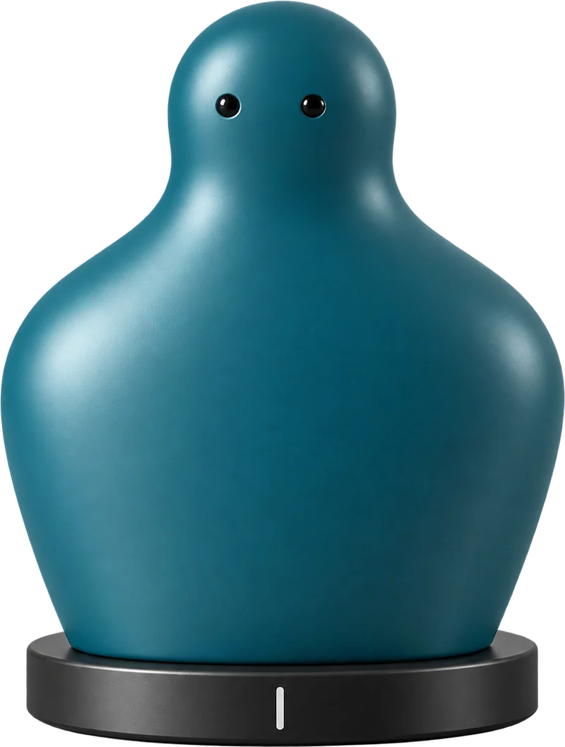 Blaue Figur